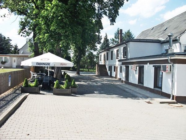 Biergarten Außenbereich